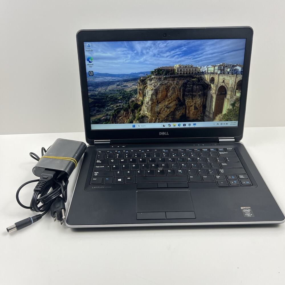 Dell Latitude E7440 Laptop i5-4310U 2.0GHz 8GB RAM 256GB SSD W11 Pro w/ Charger